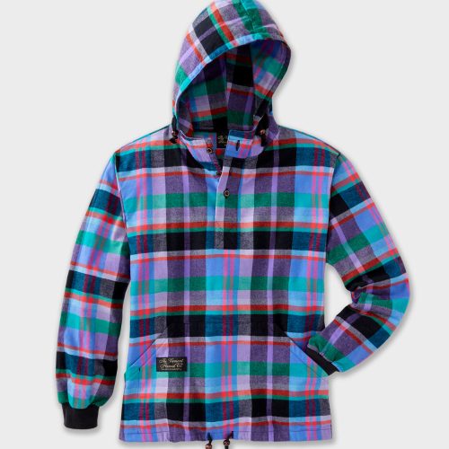 Flannel Hoodie Garden Island