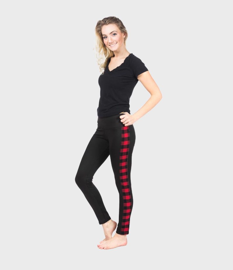 Flannel Spandex Leggings 2