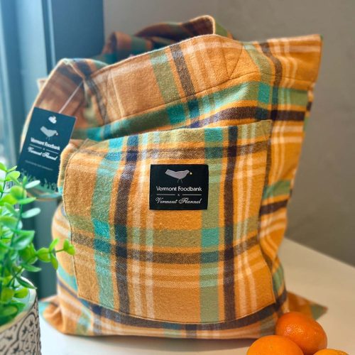 Flannel Tote Bag Wren 3