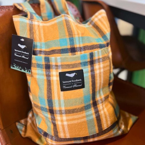 Flannel Tote Bag Wren 4