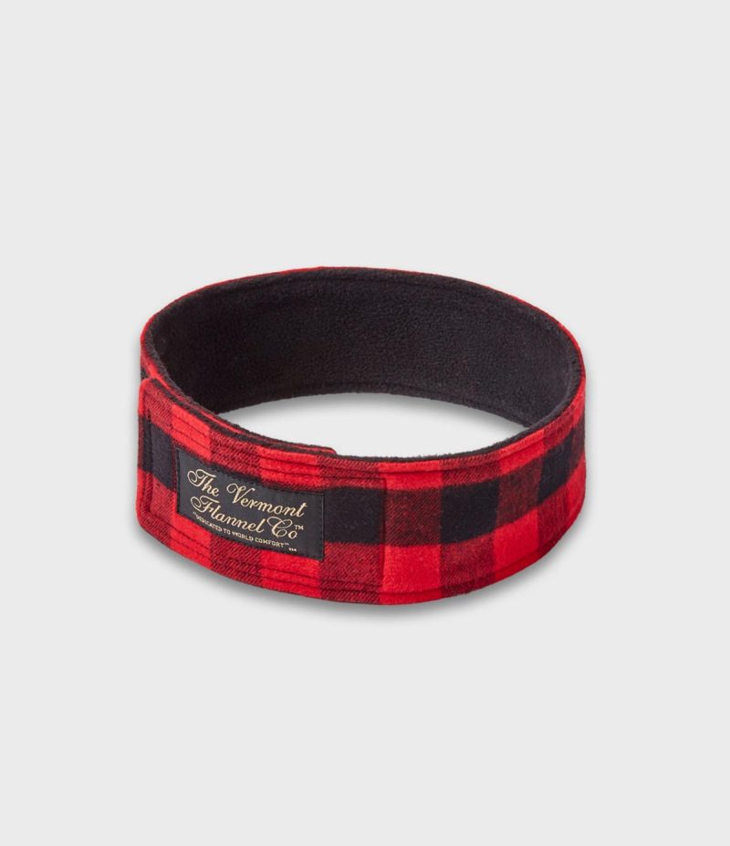 Flannel head warmer Red Buffalo