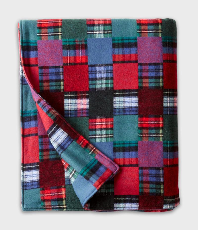 Luxury Flannel Blanket Patchwork