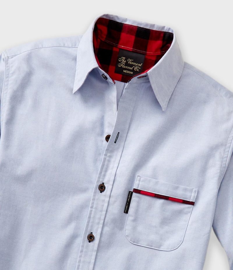 Oxford Shirt with Flannel 01