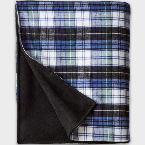 Stadium Flannel Blanket Campbell Black