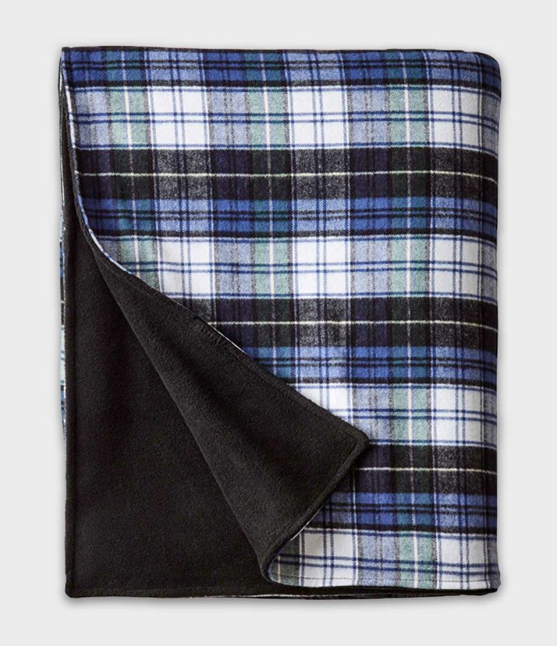 Stadium Flannel Blanket Campbell Black