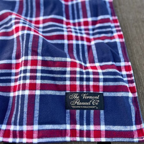 Stadium Flannel Blanket Liberty Red White Blue 2