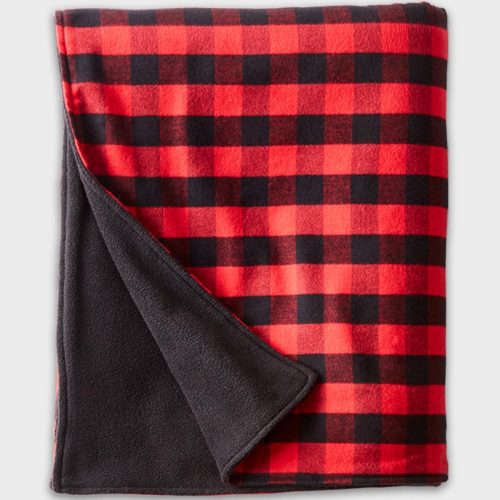 Stadium Flannel Blanket Red Buffalo