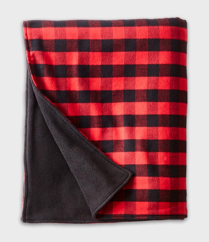 Stadium Flannel Blanket Red Buffalo