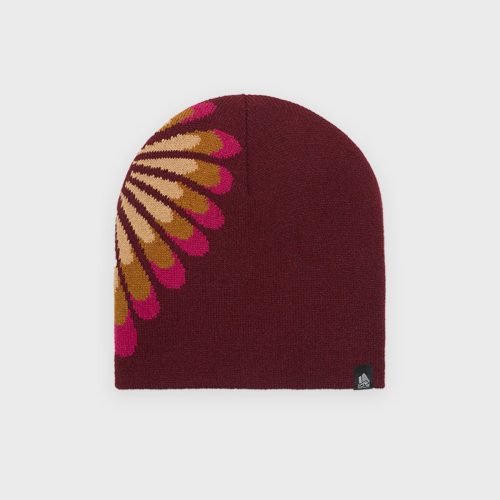 VFC Burgundy Macro Palm Heart Skully Beanie