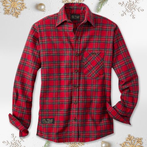 VFC Fitted Royal Stewart Holiday Flannel