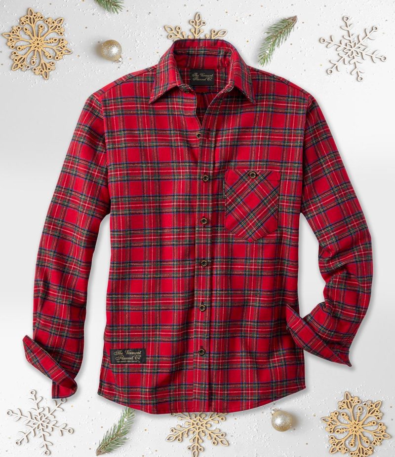 VFC Fitted Royal Stewart Holiday Flannel