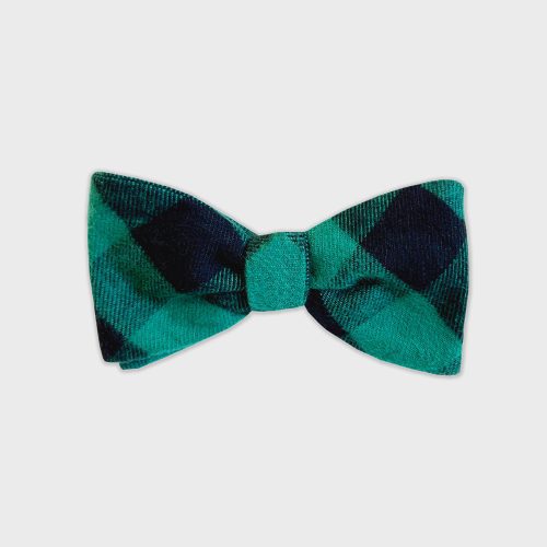 VFC Flannel Bow Tie Green Buffalo