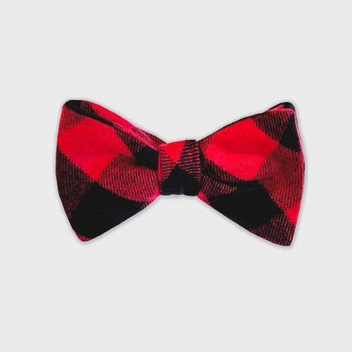 VFC Flannel Bow Tie Red Buffalo