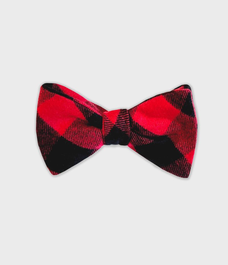 VFC Flannel Bow Tie Red Buffalo