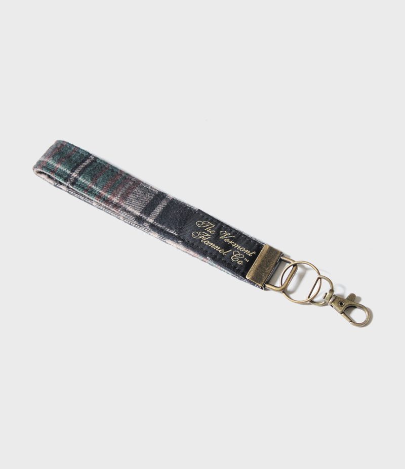 VFC Flannel Key Fob Earth