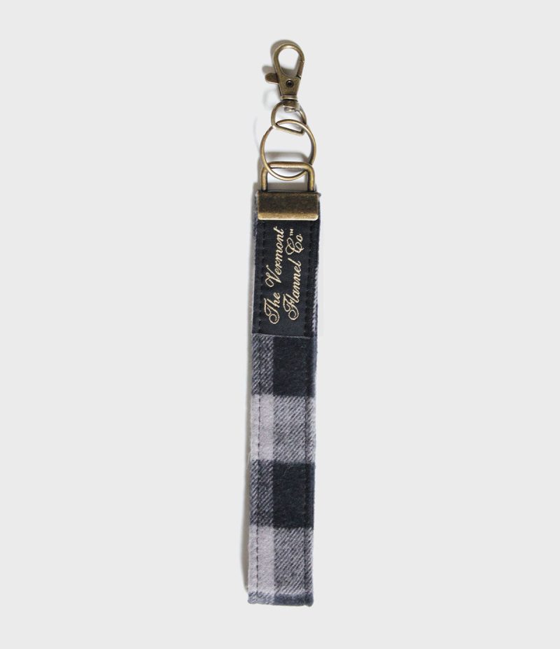 VFC Flannel Key Fob Gray Buffalo 2