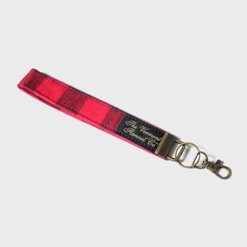 VFC Flannel Key Fob Red Buffalo