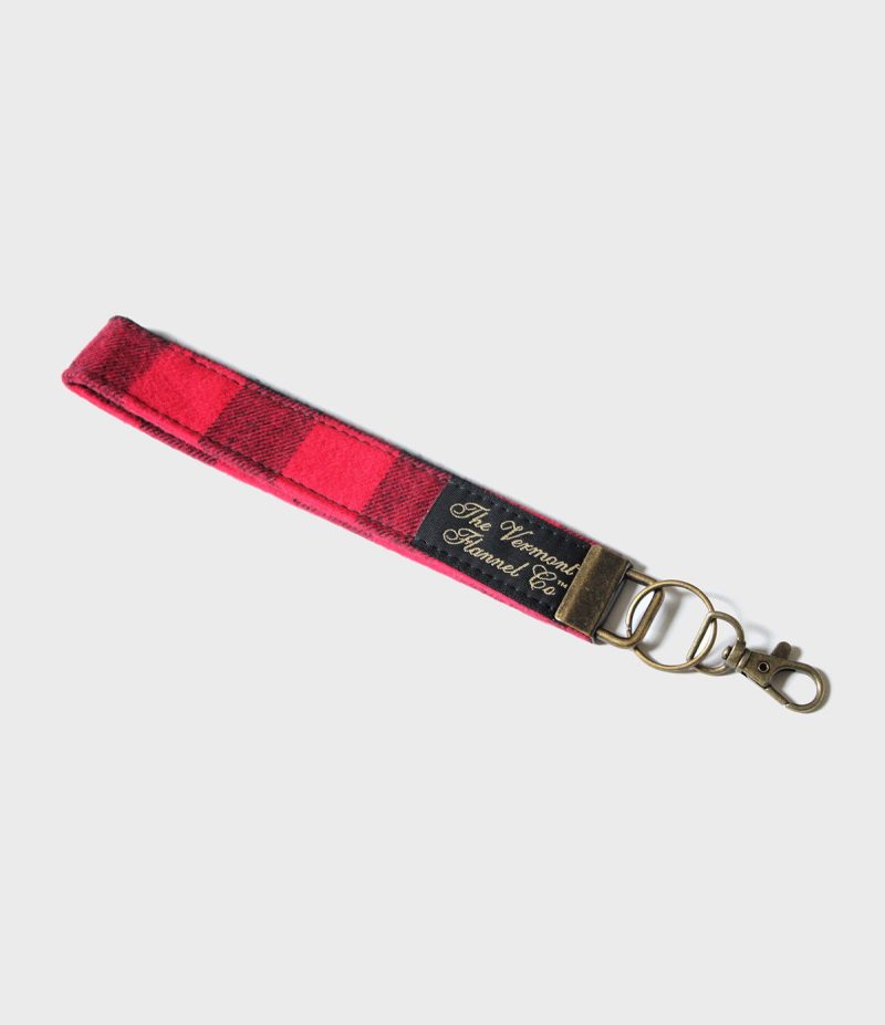 VFC Flannel Key Fob Red Buffalo