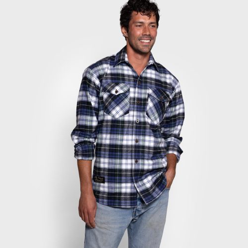 VFC Mens Classic Flanenl Shirt Campbell Model Silo 3