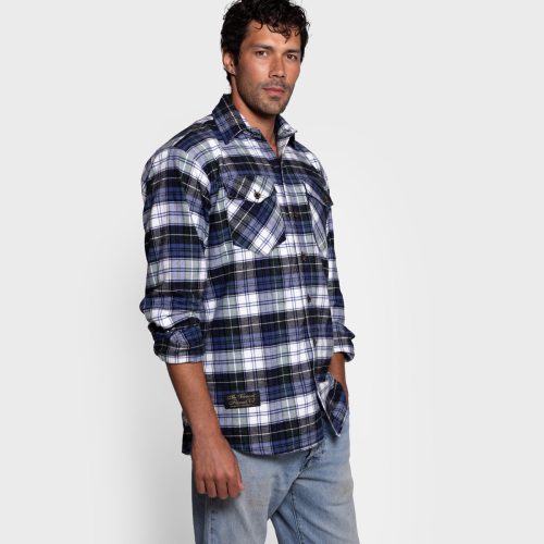 VFC Mens Classic Flanenl Shirt Campbell Model Silo 4