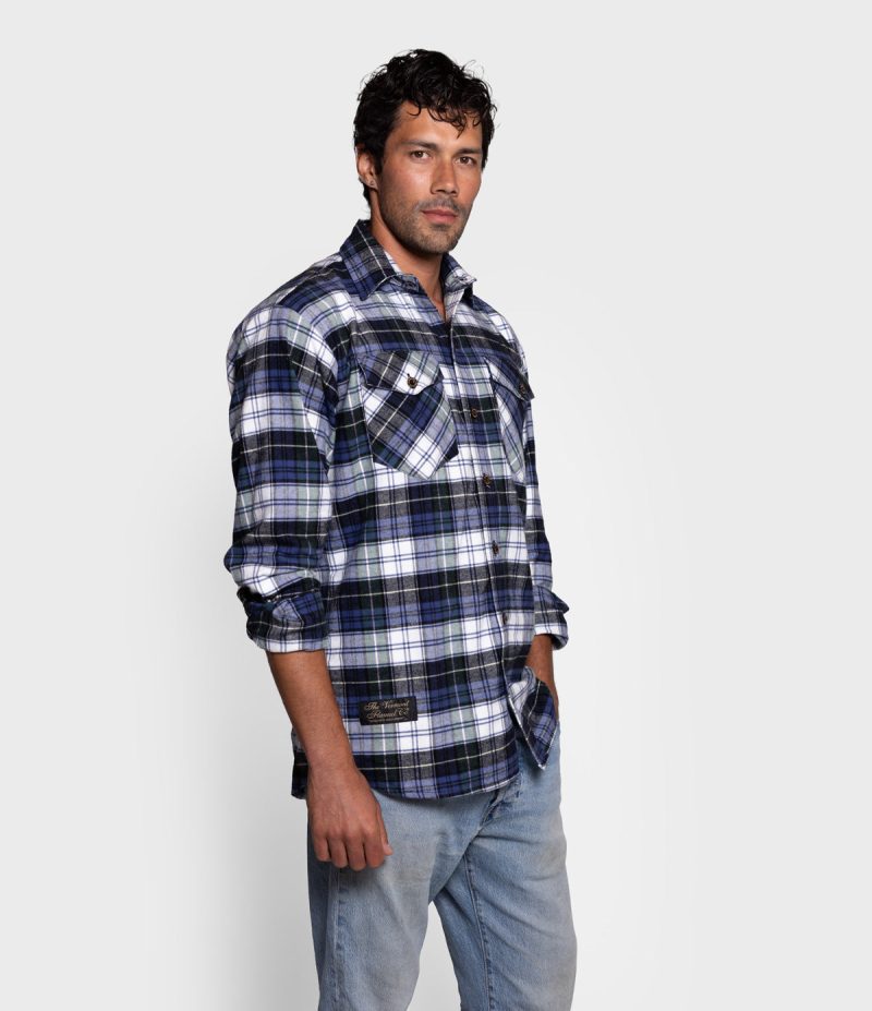 VFC Mens Classic Flanenl Shirt Campbell Model Silo 4