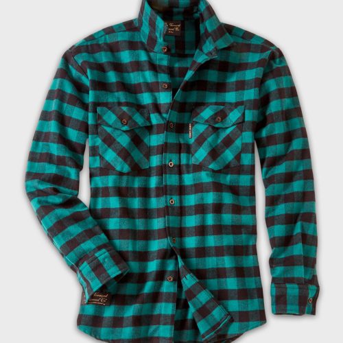 VFC Mens Green Buffalo Flannel Shirt 20240613