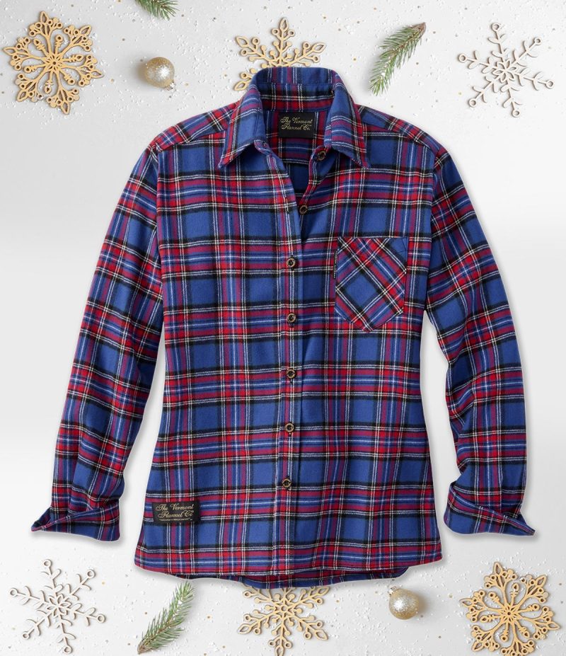 VFC Womens Classic Hepburn Holiday Flannel