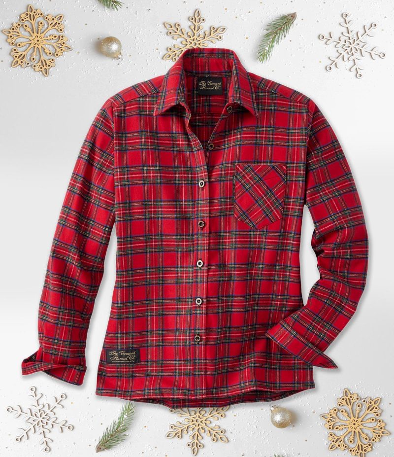 VFC Womens Classic Royal Stewart Holiday Flannel