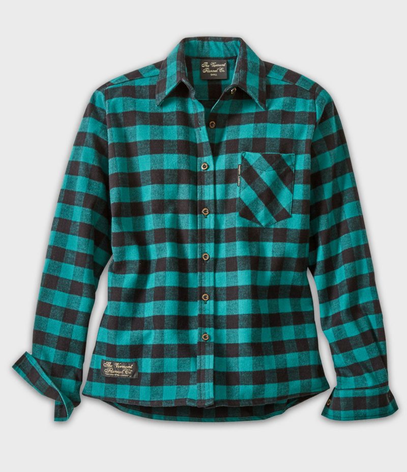 VFC Womens Green Buffalo Flannel Shirt 20240613