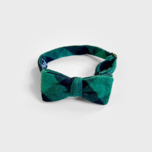 VFC Youth Flannel Bow Tie Green Buffalo 2