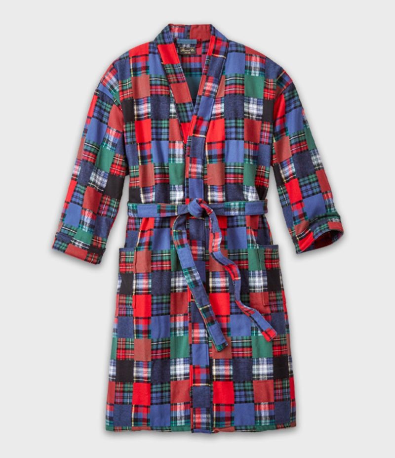 Vermont Flannel Robe Patchwork