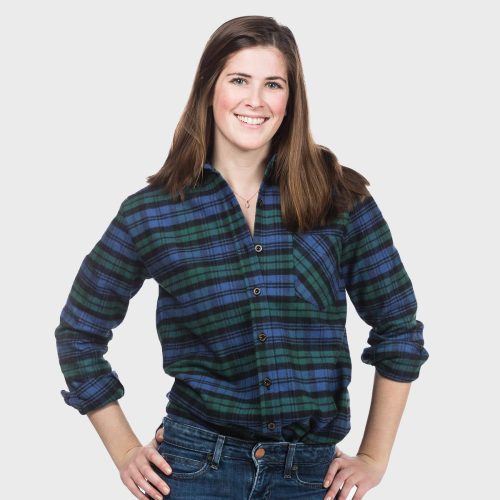 Womens Button Down Flannel Shirt 8