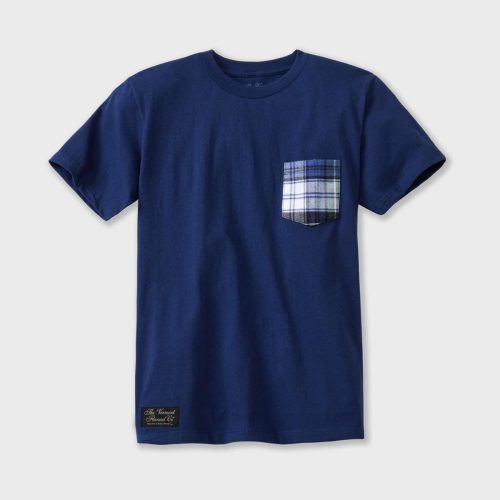 Youth Flannel Pocket T Shirt Campbell